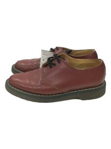 Dr.Martens◆3Hシューズ/UK6/BRD/レザー/434154