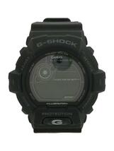 CASIO◆ソーラー腕時計・G-SHOCK/デジタル/ラバー/BLK/BLK/プラスチック_画像1