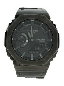 CASIO◆ソーラー腕時計_G-SHOCK/デジタル/ブラック/ブラック/GM-B2100BD-1AJF