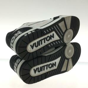 LOUIS VUITTON◆ローカットスニーカー/UK10/LVトレイナーラインスニーカー/モノグラムデニム/1A9ZAYの画像4