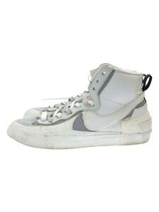 NIKE◆BLAZER MID SACAI/ブレーザーミッドサカイ/ホワイト/BV0072-100/26.5cm/WHT