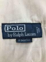 POLO RALPH LAUREN◆ショートパンツ/34/コットン/BEG/無地_画像4