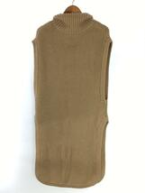 TODAYFUL◆Roundhem Knit Vest/ニットベスト(厚手)/FREE/アクリル/BEG/無地/12120505_画像2