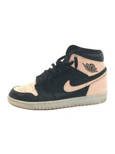 NIKE◆AIR JORDAN 1 RETRO HIGH OG/エアジョーダン1レトロハイ/ブラック/28.5cm/BLK/