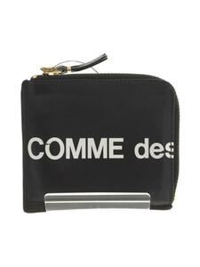 COMME des GARCONS HOMME◆コインケース/レザー/BLK/無地/メンズ