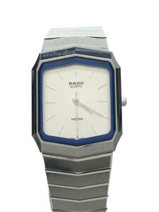 RADO◆クォーツ腕時計/アナログ/ステンレス/WHT/SLV/132.9530．3