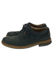 Clarks◆ドレスシューズ/UK8.5/ネイビー/レザー/16501/20358505/09/2013/クラークス