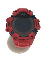 CASIO◆ソーラー腕時計_G-SHOCK/デジタル/ラバー/BLK/RED_画像1