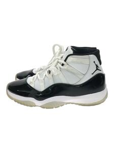 NIKE◆AIR JORDAN 11 RETRO/エアジョーダンレトロ/ホワイト/378037-100/28cm/WHT