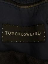 TOMORROWLAND◆テーラードジャケット/44/ウール/NVY/無地/BWB-659A_画像3