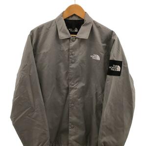 THE NORTH FACE◆THE COACH JACKET_ザ コーチジャケット/L/ナイロン/GRY/無地の画像1