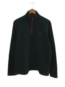 POLO RALPH LAUREN◆フリースジャケット/L/ウール/BLK