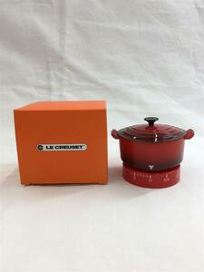 LE CREUSET◆キッチンタイマー/ココット・ダムール/生活雑貨その他/RED