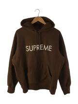 Supreme◆22AW/supreme capital hooded sweatshirt/パーカー/M/コットン/ブラウン_画像1