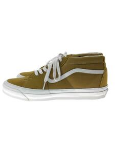 VANS◆OG SK8-MID LX/ハイカットスニーカー/30cm/YLW