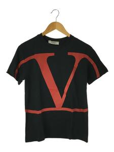 VALENTINO◆Tシャツ/XS/コットン/BLK/0000045669 01