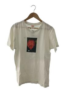 Supreme◆16/A/W/ARAKI ROSE TEE/Tシャツ/M/コットン/WHT/プリント