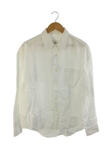 Ami Alexandre Mattiusi◆Classic Shirt Satin Logo/長袖シャツ/40/コットン/ホワイト/USH111.461