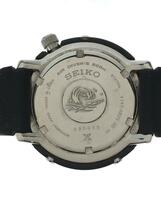 SEIKO◆PROSPEX/ソーラー腕時計/アナログ/ラバー/GRY/GRY/V147-0BZ0/使用感有_画像3