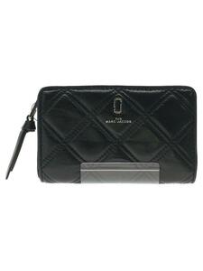 THE MARC JACOBS◆THE MARC JACOBS/2つ折り財布/羊革/BLK/レディース/Ｍ0015782