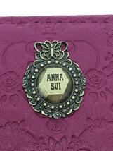 ANNA SUI◆長財布/レザー/BRD/レディース_画像3