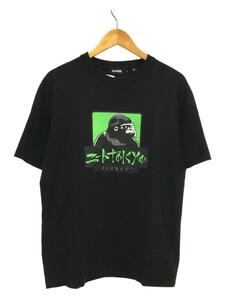 X-LARGE◆Tシャツ/L/コットン/BLK/プリント/101212011042