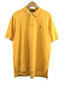 POLO RALPH LAUREN◆ポロシャツ/XL/コットン/YLW/イエロー