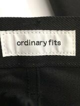 Ordinary Fits◆ボトム/タグ付/34/コットン/BLK/OR-P1408_画像4