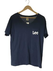 Lee◆Tシャツ/M/コットン/NVY/無地