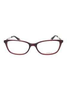 FURLA* glasses /we Lynn ton / plastic / red / clear / men's /VFU174J