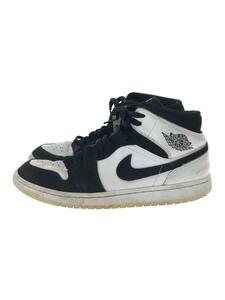 NIKE◆AIR JORDAN 1 MID SE_エアジョーダン 1 ミッド SE/28cm/WHT