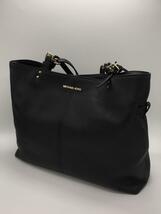 MICHAEL KORS◆トートバッグ/レザー/BLK/35S0GYZT3L_画像2