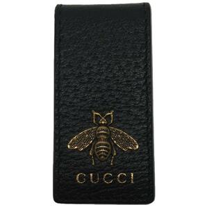 GUCCI◆マネークリップ/アクセサリー/-/BLK/メンズの画像1