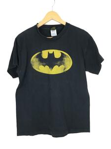 WARNER BROS/BATMAN/2005年コピーライト/Tシャツ/M/コットン/BLK/プリント