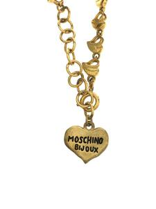 MOSCHINO◆ネックレス/-/GLD/トップ無/レディース