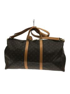 LOUIS VUITTON◆キーポル55_モノグラム_BRW/PVC/BRW