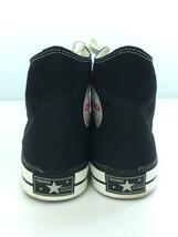 CONVERSE ADDICT◆ハイカットスニーカー/27cm/BLK/キャンバス/coach canvas hi_画像6