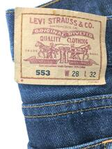 Levi’s◆ブーツカットパンツ/28/デニム/IDG/無地/553-03_画像4