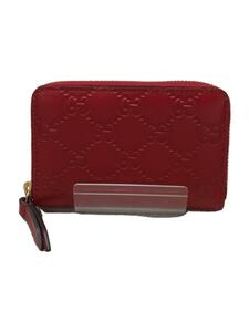 GUCCI◆コインケース/-/RED/総柄/レディース/447939・493075