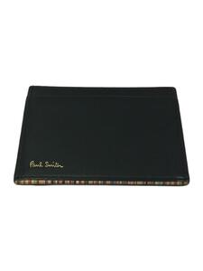 Paul Smith◆カードケース/レザー/BLK/メンズ