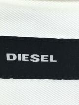 DIESEL◆ジャケット/XS/コットン/ホワイト/無地_画像3