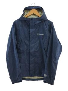 Columbia◆WABASH JACKET/L/ナイロン/BLU/前側シミ汚れ・襟元汚れ有