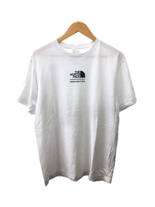 THE NORTH FACE◆Tシャツ/XL/コットン/WHT