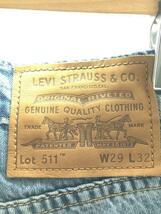 Levi’s◆PREMIUM/ビッグE/ストレートパンツ/29/コットン/IDG/無地/04511-2970_画像5