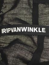 rip van winkle◆ショートパンツ/-/ウール/BLK/無地/RW-251/BUSH JERSEY SHORTS_画像4