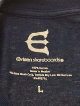 Evisen skateboards◆長袖Tシャツ/L/コットン/IDG_画像3