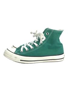 CONVERSE◆ALL STAR US COLORS HI/ハイカットスニーカー/24.5cm/GRN/キャンバス/1SC558