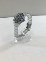 A BATHING APE◆箱付/CLEAR SHARK BAPEX/シャーク/クォーツ腕時計/アナログ/マルチカラー/クリア_画像2