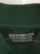 KNIGHTSBRIDGE/80S頃/コットンポリポロシャツ/M/コットン/GRN/ヴィンテージ_画像3