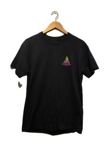 HUF◆Tシャツ/M/コットン/BLK/無地